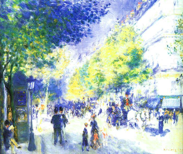 Les Grands Boulevards, Pierre Renoir